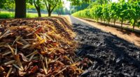 selecting suitable farm mulch