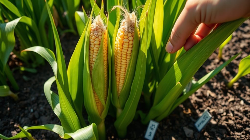small space corn varieties