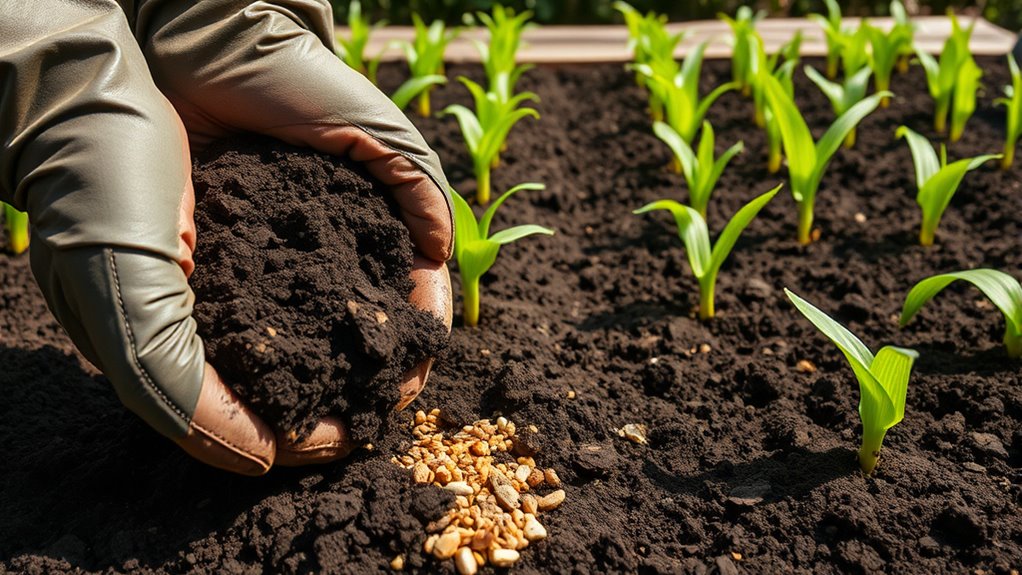 soil preparation and fertilization