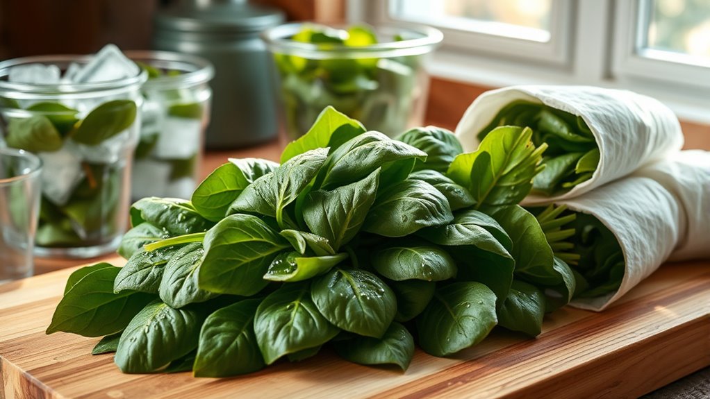 spinach freshness duration explained