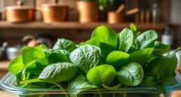 store spinach properly