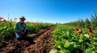 sustainable agricultural practices emphasized