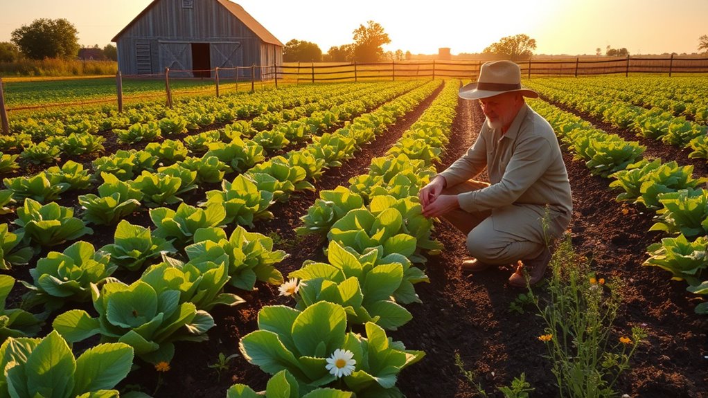 sustainable farming methods employed