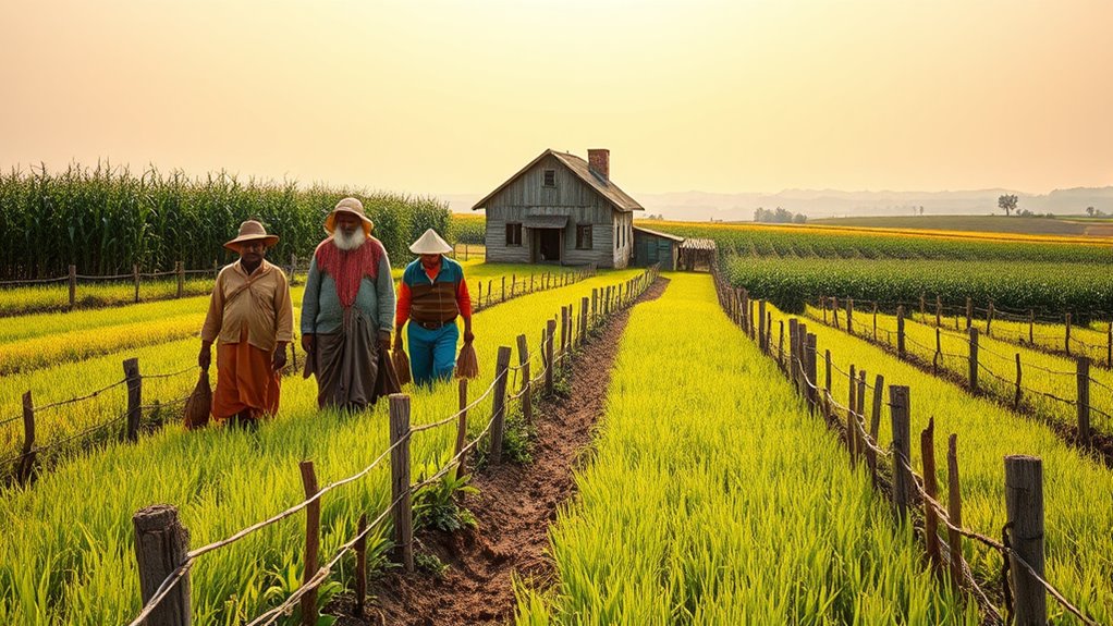 tenant farming practices differ regionally