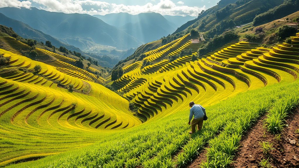 terrace farming regional benefits