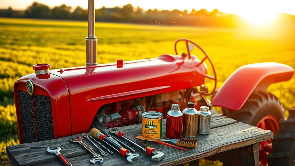 tractor upkeep and care