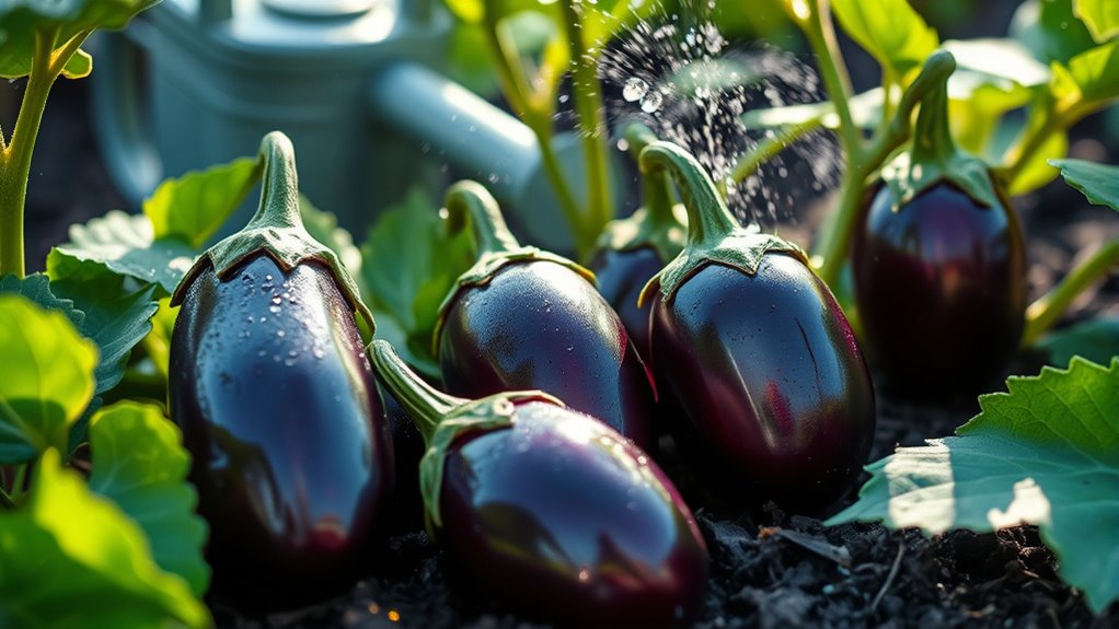watering plants efficiently