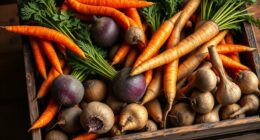 winter storage root vegetables