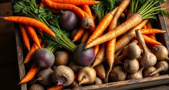 winter storage root vegetables
