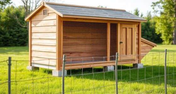 construct predator proof chicken coop