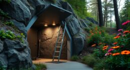constructing safety storm shelter