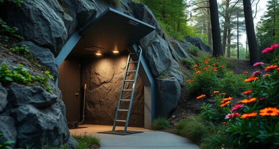 constructing safety storm shelter