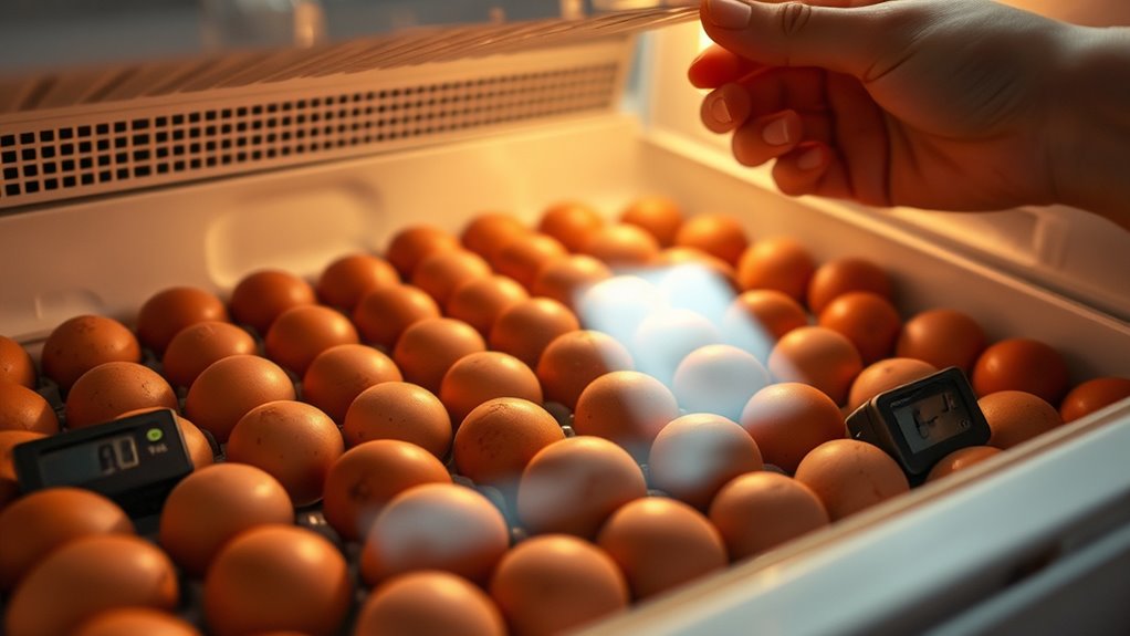 egg incubation requires careful monitoring