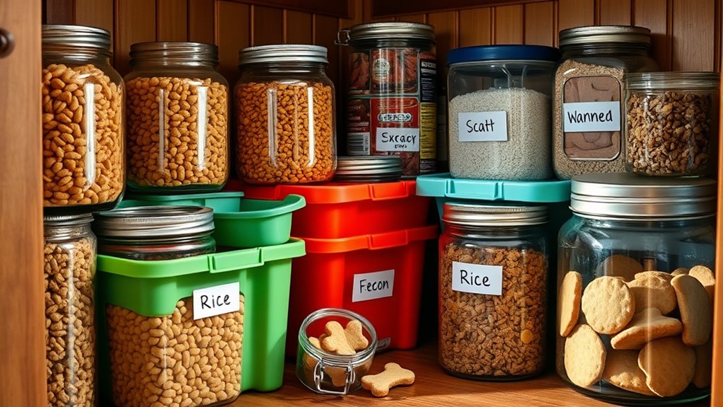 emergency pet food and water