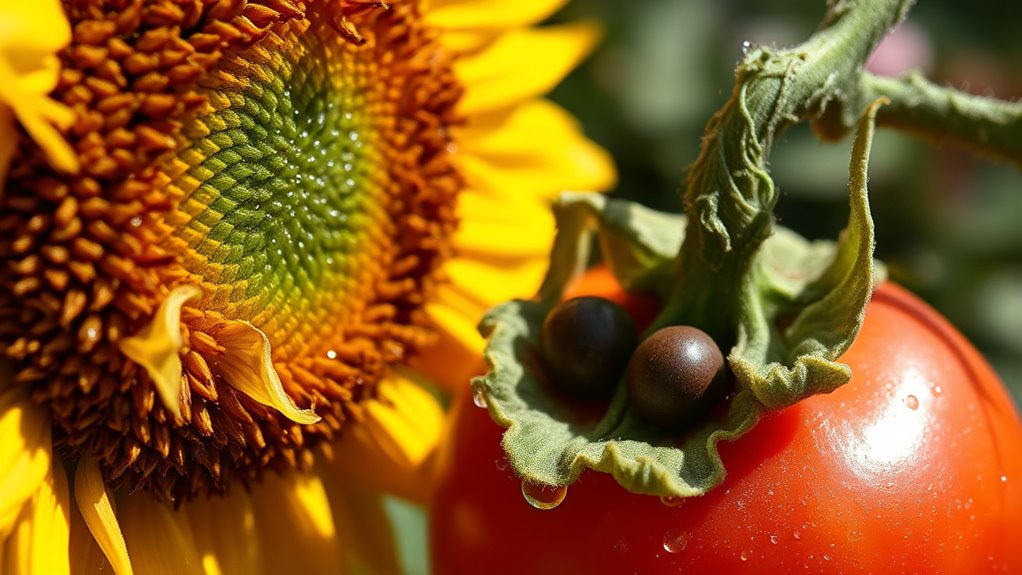 harvest dry store seeds