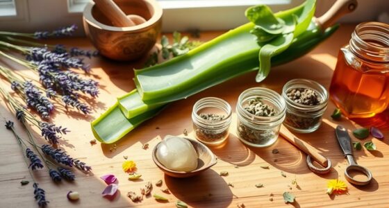 homemade herbal first aid
