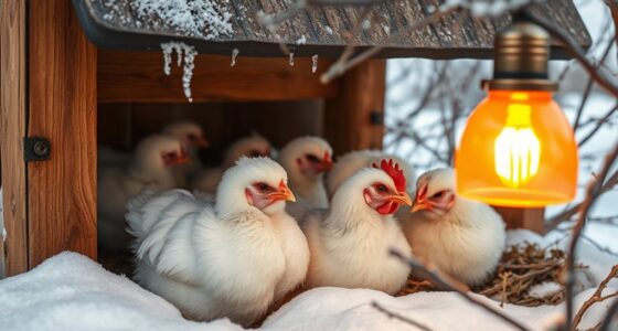 keep chickens warm winter