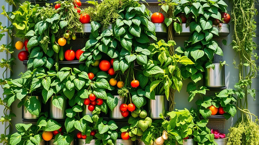 maximize space with vertical gardening