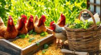natural affordable chicken feeding
