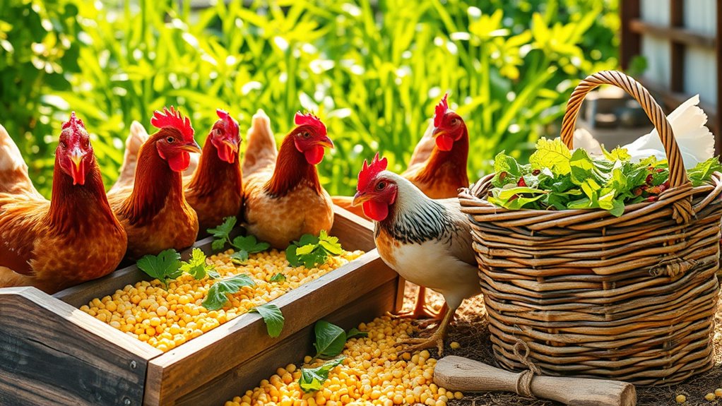 natural affordable chicken feeding