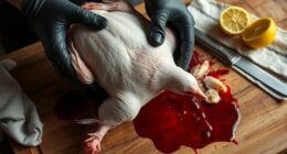 prepare pluck eviscerate package