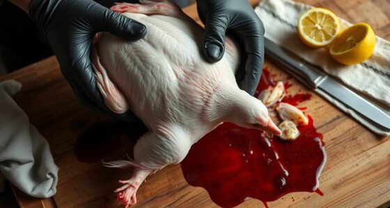 prepare pluck eviscerate package