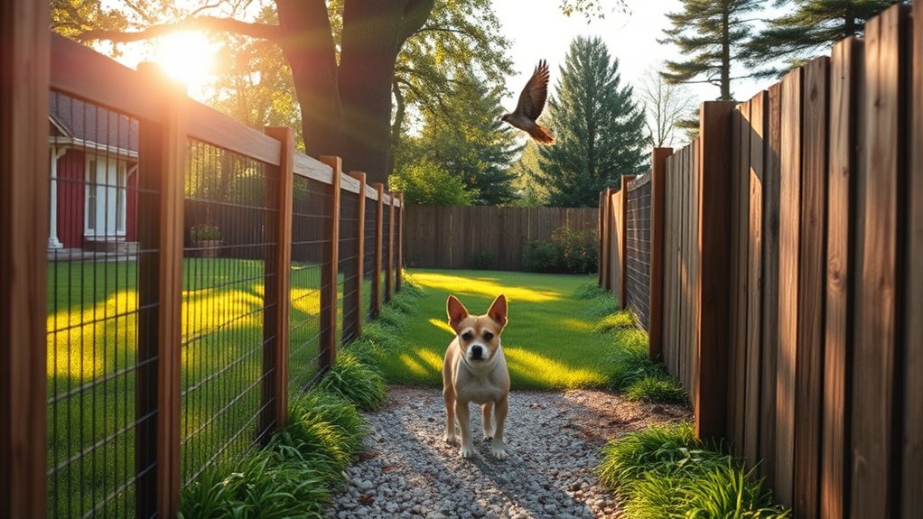 secure fencing and supervision
