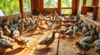 small space quail farming