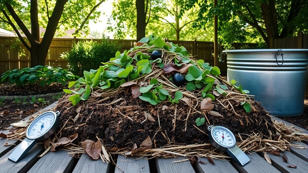 start composting layer properly