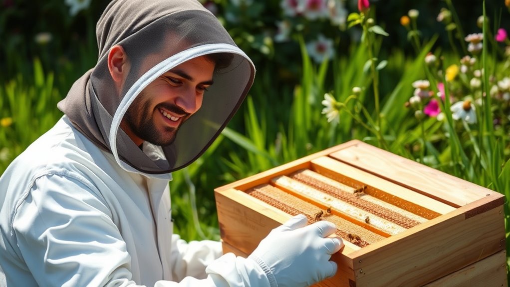 starting honey bee colonies