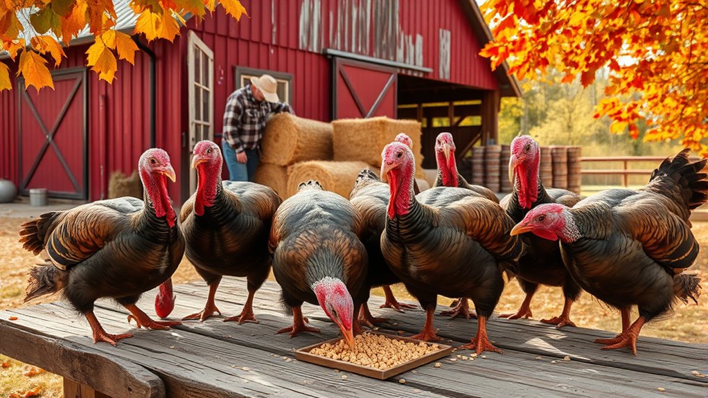 turkeys for thanksgiving preparation