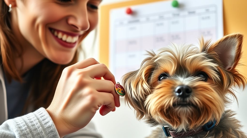 update pet vaccines and ids