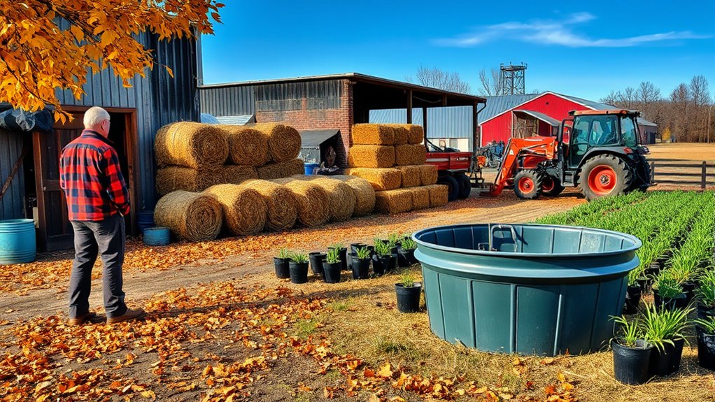 winter farm preparation checklist