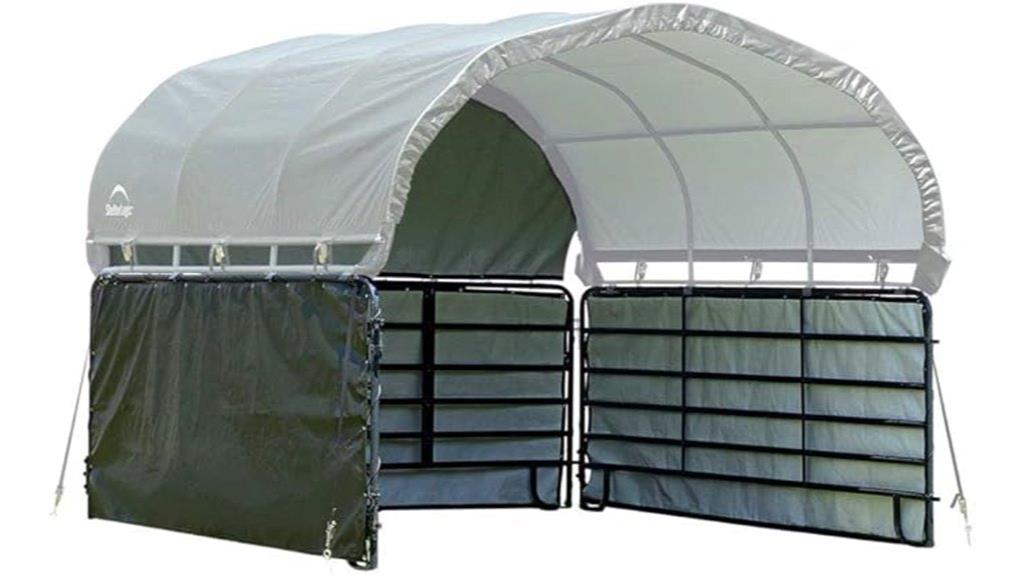 12x12 equine shelter kit