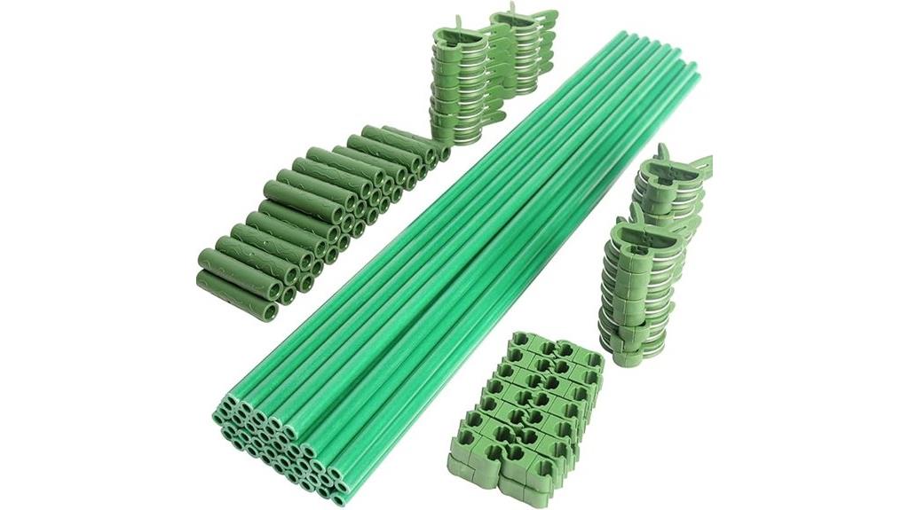 130 piece garden stake kit