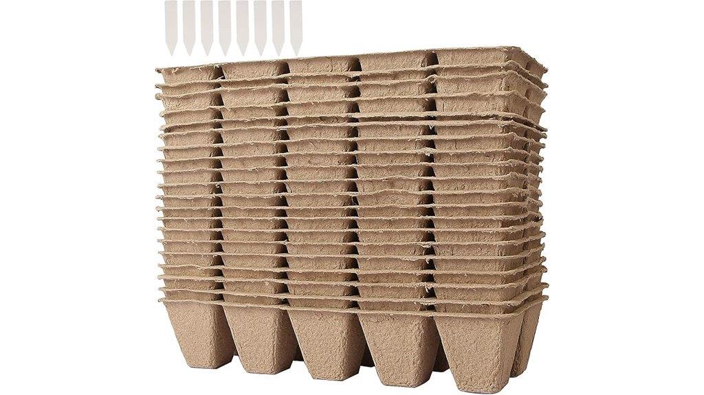 200 cell peat seed trays