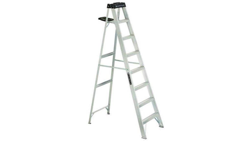 8 foot aluminum ladder