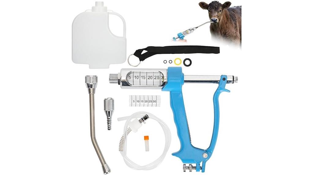 adjustable 30ml veterinary gun