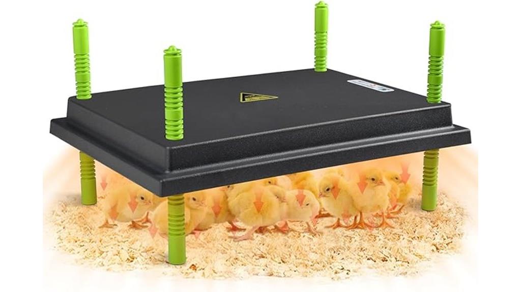 adjustable chick heater plate