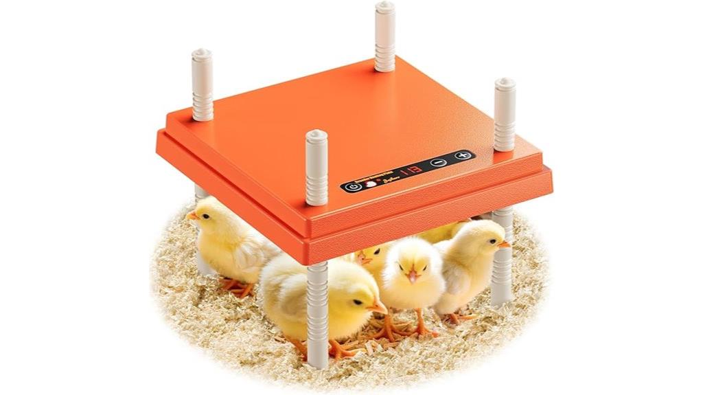 adjustable chick heating plate
