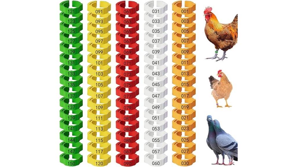 adjustable chicken leg rings