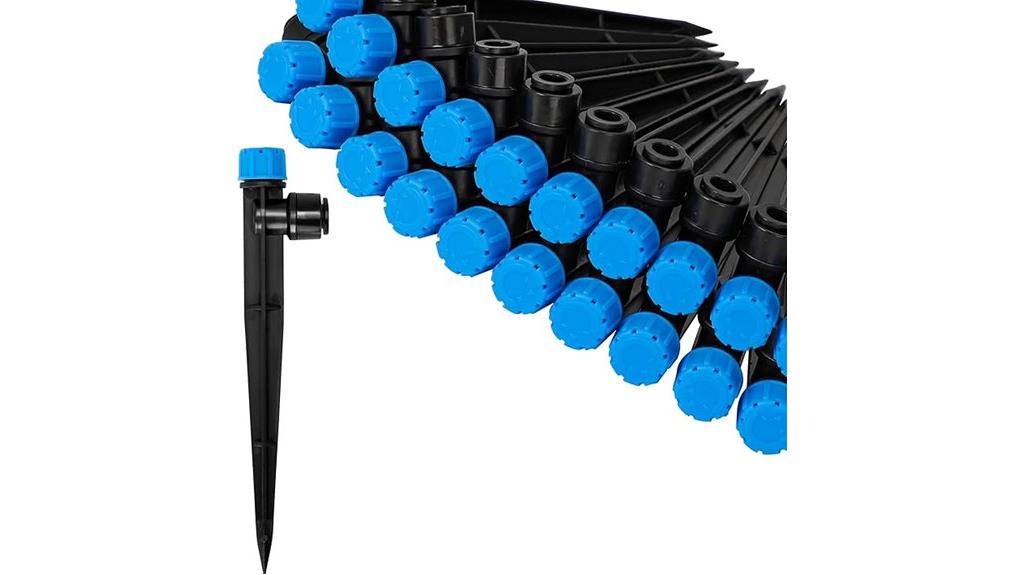 adjustable drip emitter pack