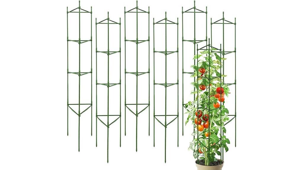 adjustable metal tomato cages