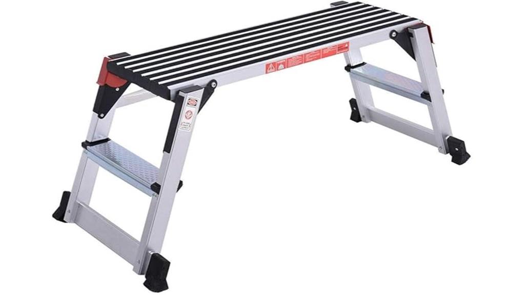 aluminum folding workbench