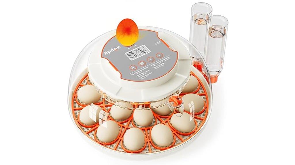 automatic egg incubator features