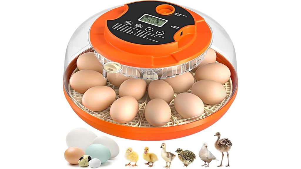 automatic egg incubator features