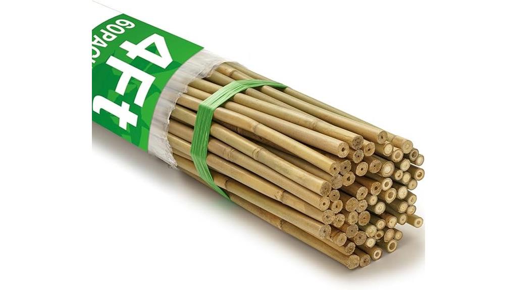 bamboo garden plant supports