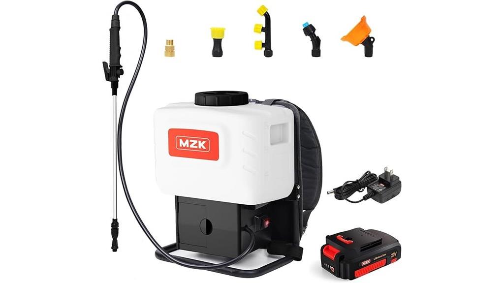 battery powered 4 2 gallon sprayer