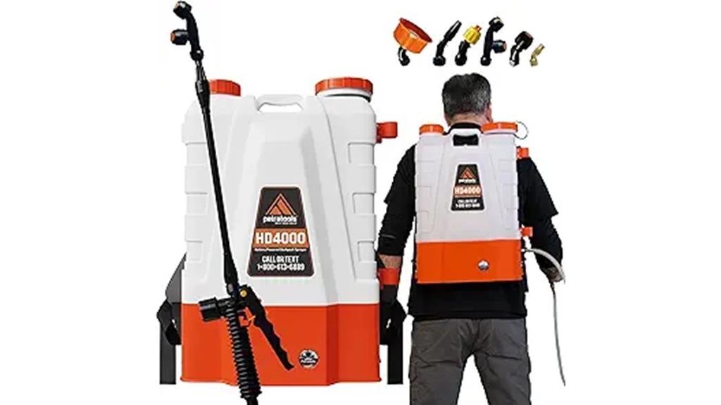 battery powered backpack sprayer