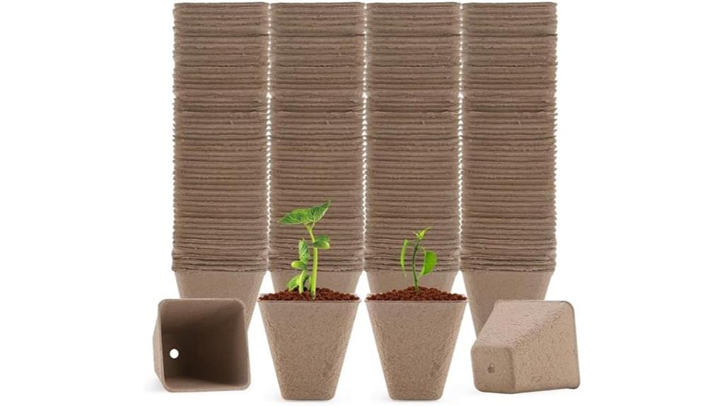 biodegradable peat pot trays